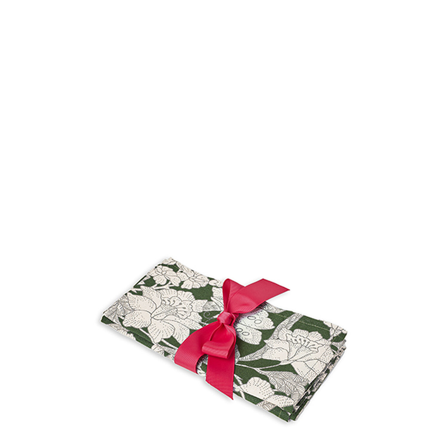 La Doublej Large Napkins Set Of 2 (45x45) In Lilium Avorio