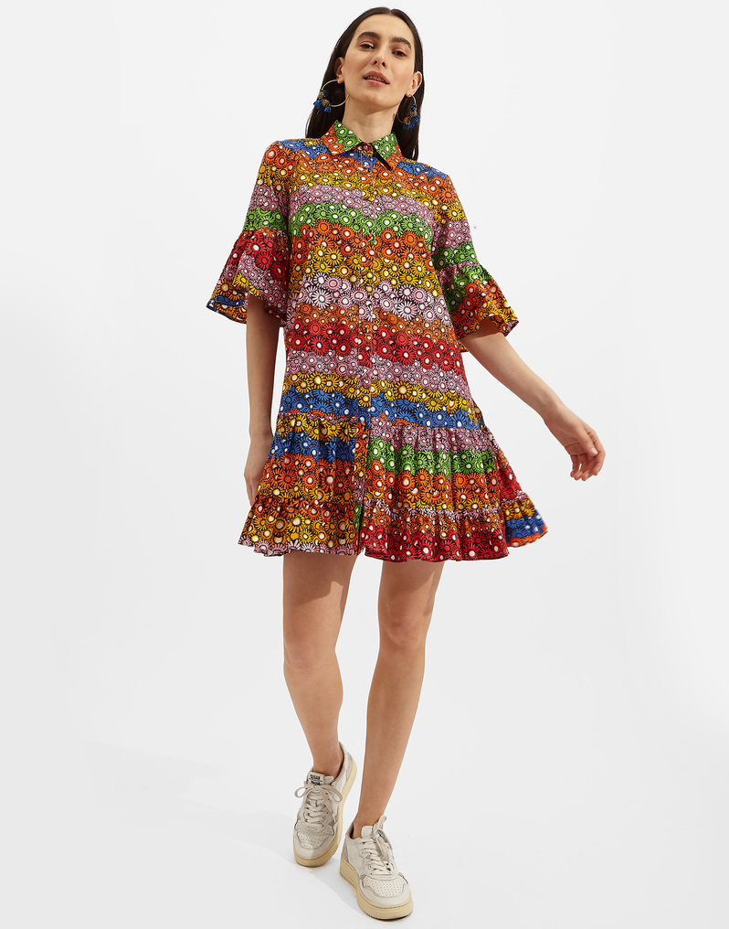 La DoubleJ Choux Dress La DoubleJ Choux Dress Pride Daisy DRE0193COT001DAY0004