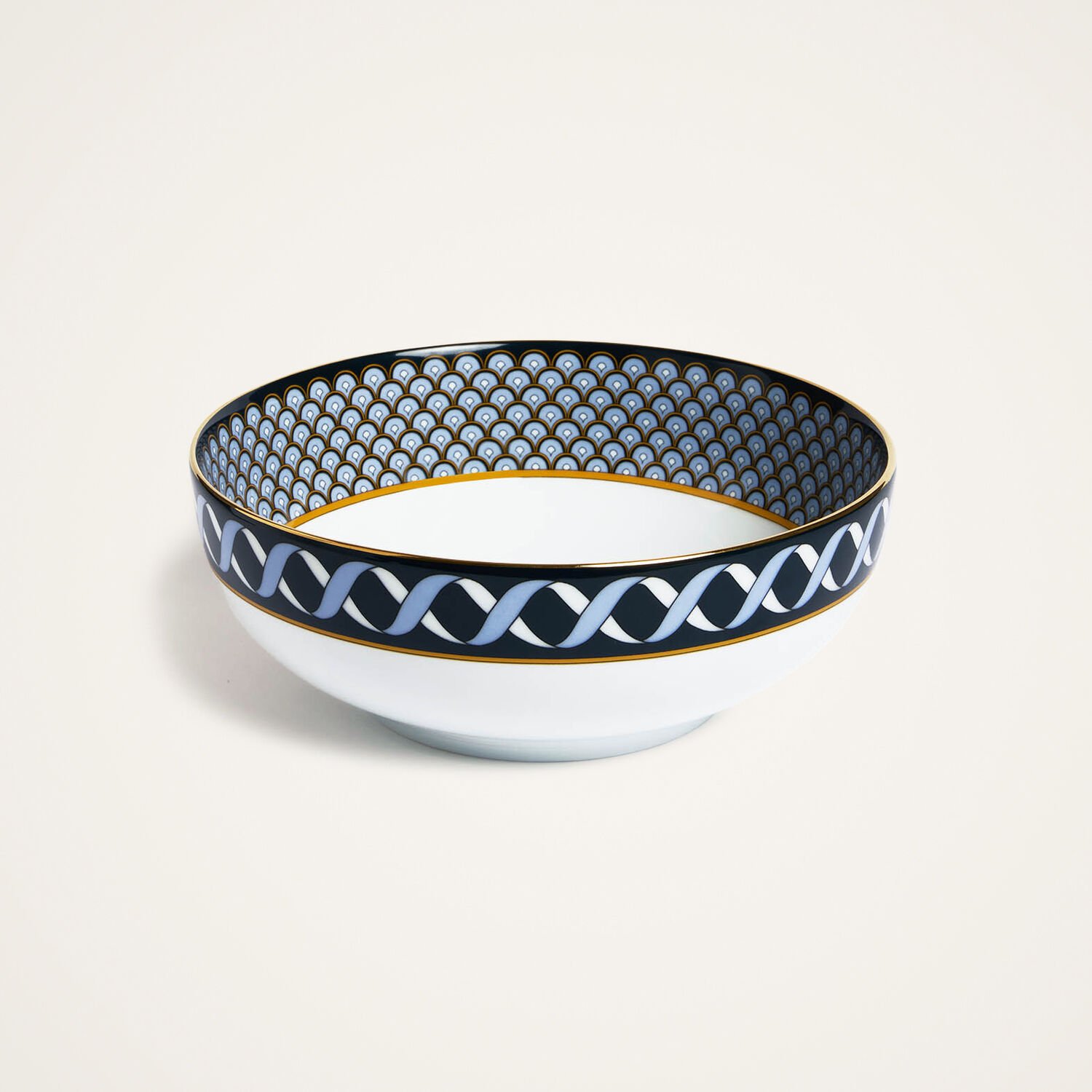 La Doublej Serving Bowl In Odysseus Midnight Blue