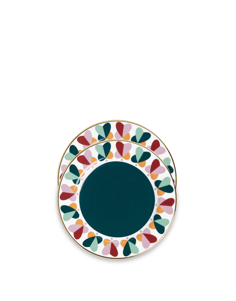 La DoubleJ Dessert Plate Set of 2 La DoubleJ Dessert Plate Set of 2 Farfalle Ring DIS0048CER001FAR0005