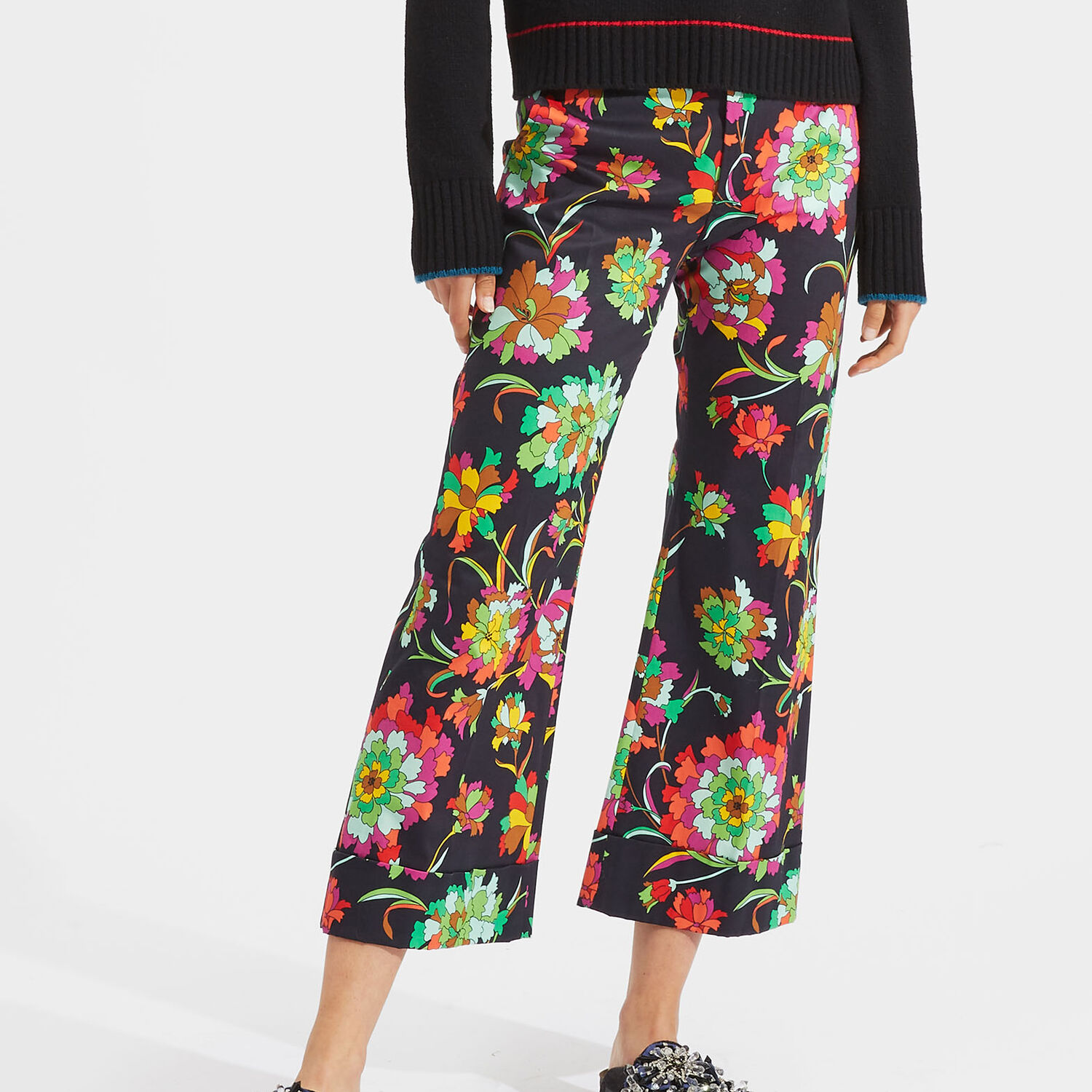 La Doublej Hendrix Trousers In Dandelion