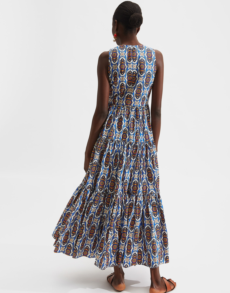LaDoubleJ Sleeveless Big Dress LaDoubleJ Sleeveless Big Dress Amalfi DRE0185COT001AMA0001