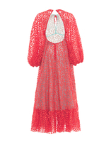 La DoubleJ Eve Dress Plumetis Coral DRE0555JCQ049PLU01RE03