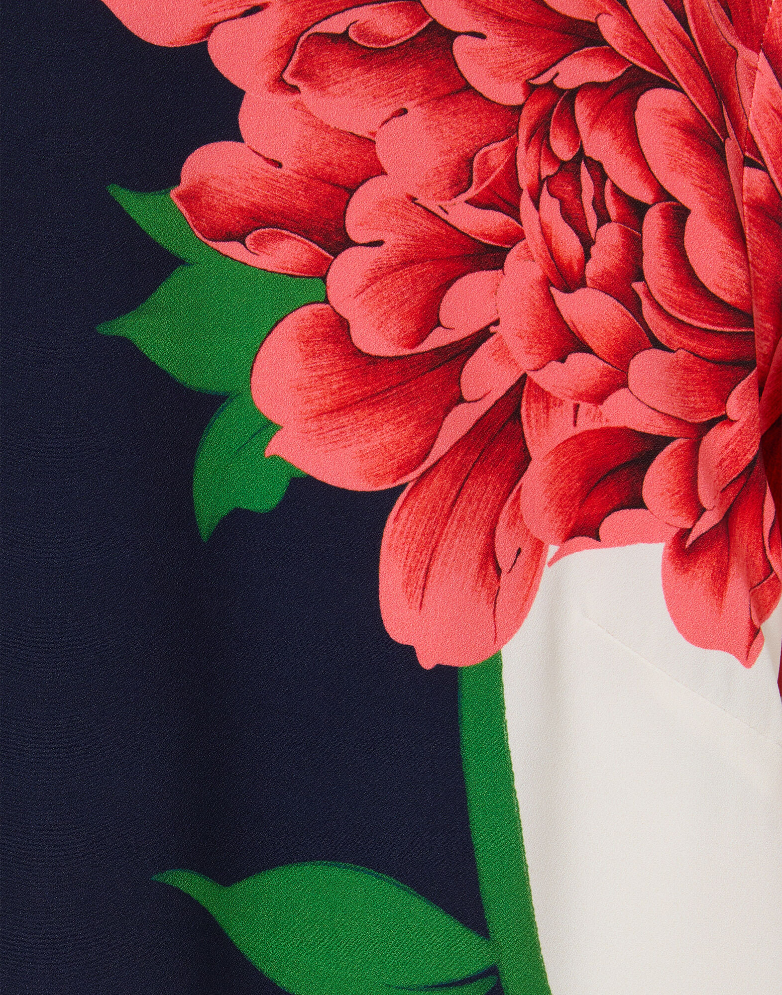 La DoubleJ Mini Supreme Swing Dress Queen Peony Plac&eacute;e Blue DRE0619SAB001QPE02BU03