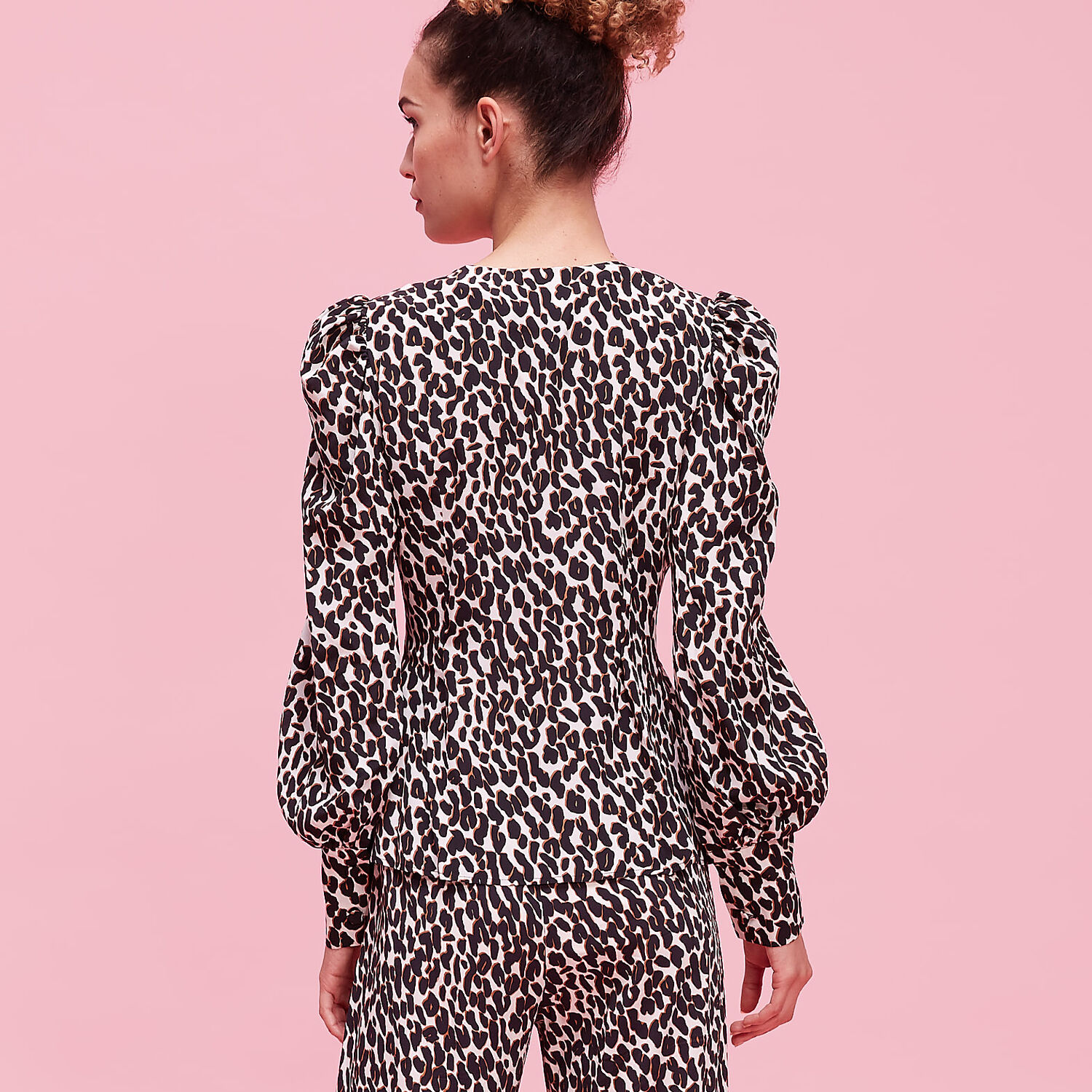La Doublej Smokin' Hot Shirt In Leopard