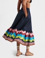 La DoubleJ Sunset Skirt &#40;Plac&eacute;e&#41;  SKI0056COT015SUS0003