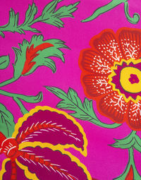 LaDoubleJ Short Visconti Dress Dragon Flower Fucsia DRE0043CRE001DRA0004