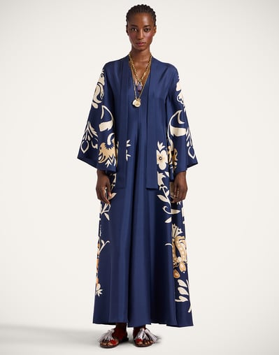 Magnifico Dress in Selva Place Blue for Women | La DoubleJ Magnifico Dress in Selva Place Blue for Women | La DoubleJ