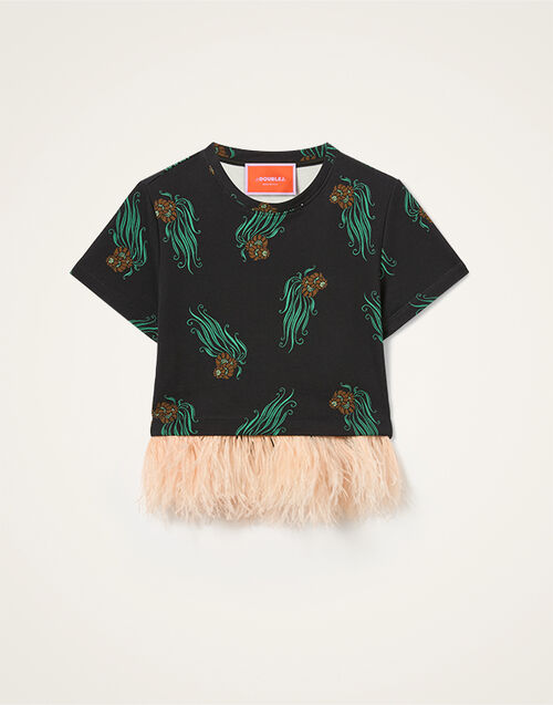 La DoubleJ La Scala Tee Lemuria Black TSH0026JER039LEM01BL01