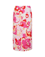 LaDoubleJ Pencil Skirt LaDoubleJ Pencil Skirt Peonia Rosa SKI0011COT005PEO0002