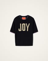 La DoubleJ Joy Tee La DoubleJ Joy Tee Joy Black PUL0276KNI163SOE10BL01
