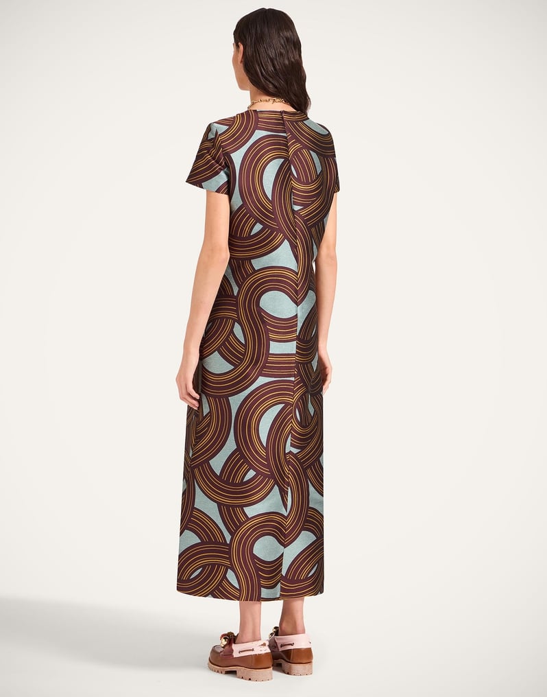 La DoubleJ Swing Dress La DoubleJ Swing Dress Montecarlo Dusty Blue DRE0001JCQ097MTC02BU13