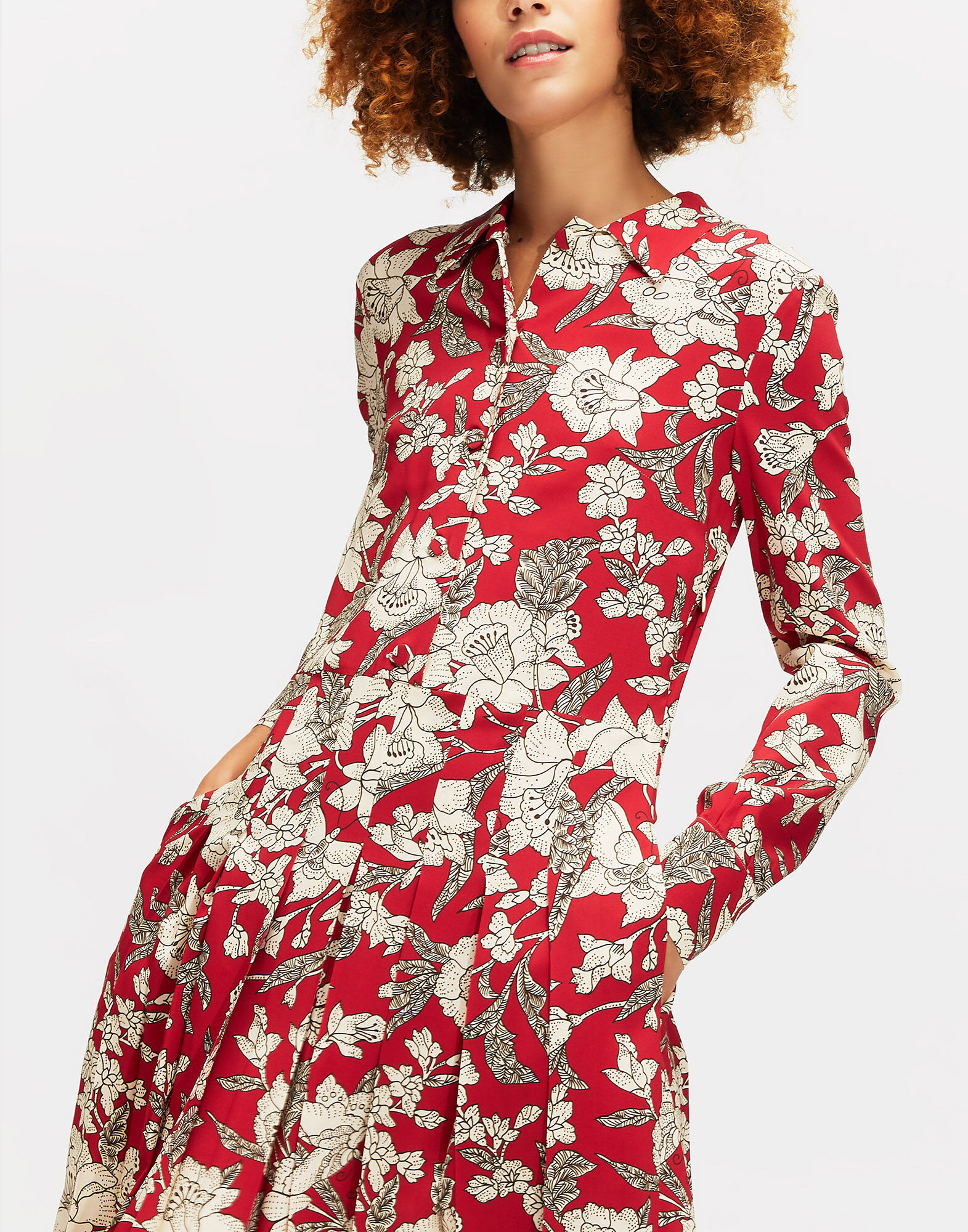 LaDoubleJ Chemisier Dress Lilium DRE0025VIS001LIL0001