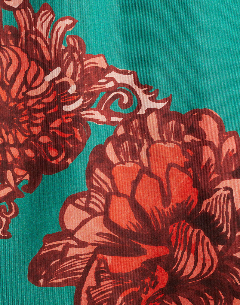 La DoubleJ Boy Shirt La DoubleJ Boy Shirt Anemone Ghirlanda SHI0001SIL001ANE03GR02