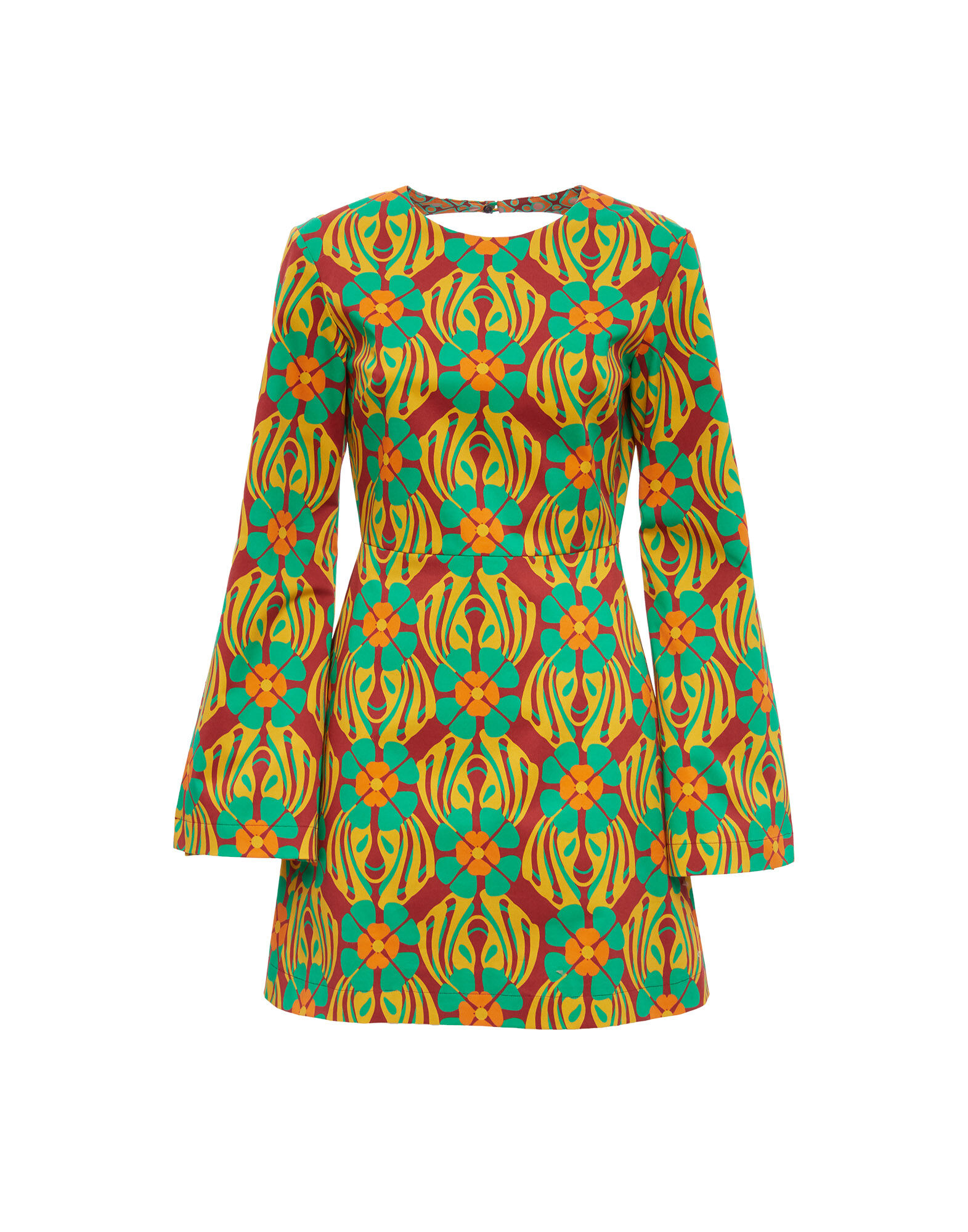 La DoubleJ Spock Dress Clover DRE0295COT006CLO0003