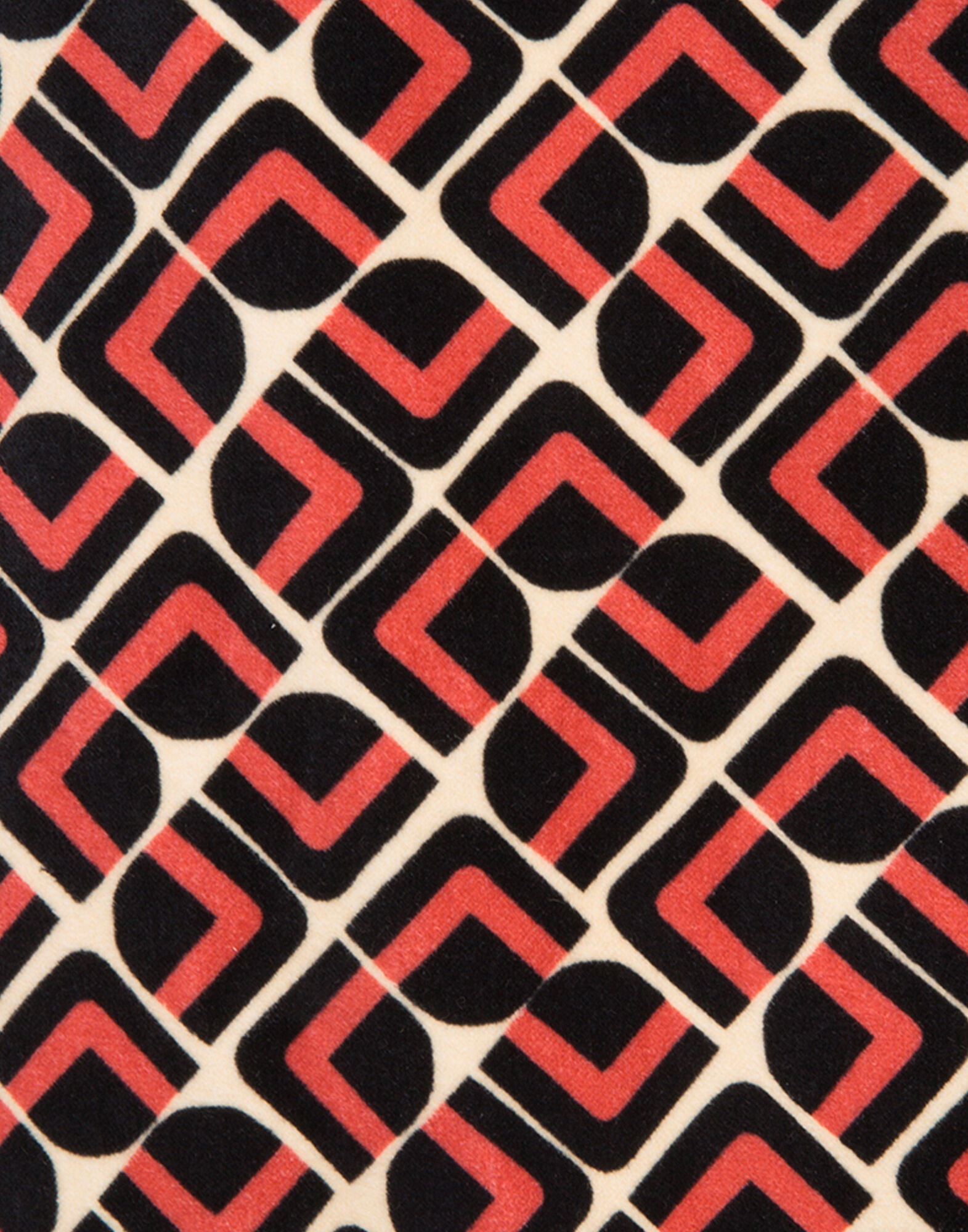 LaDoubleJ Velvet Loden Coat Domino Rosa JAC0003VEL001DOM0001