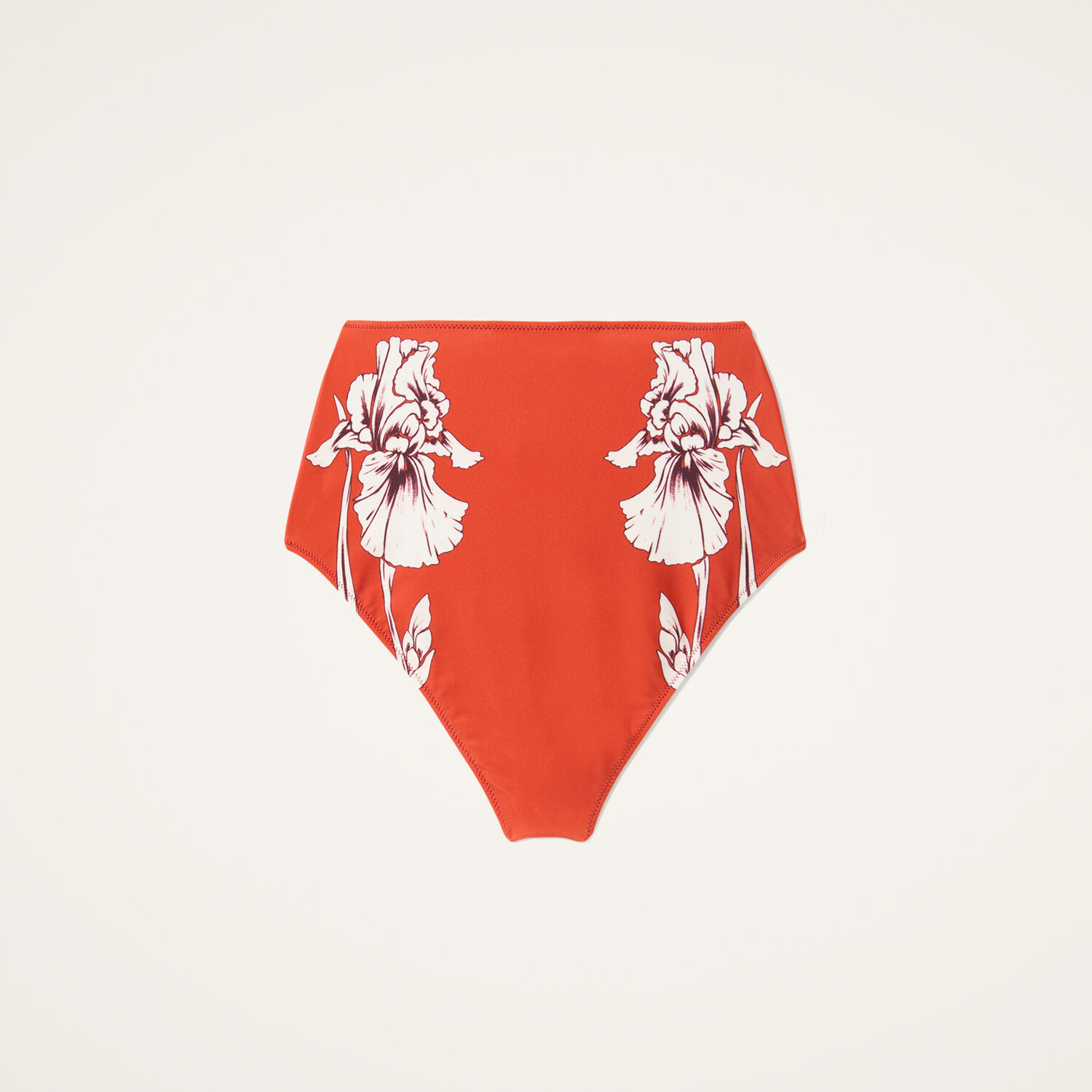 La Doublej Honey Bikini Bottoms Dark Orange In Orange