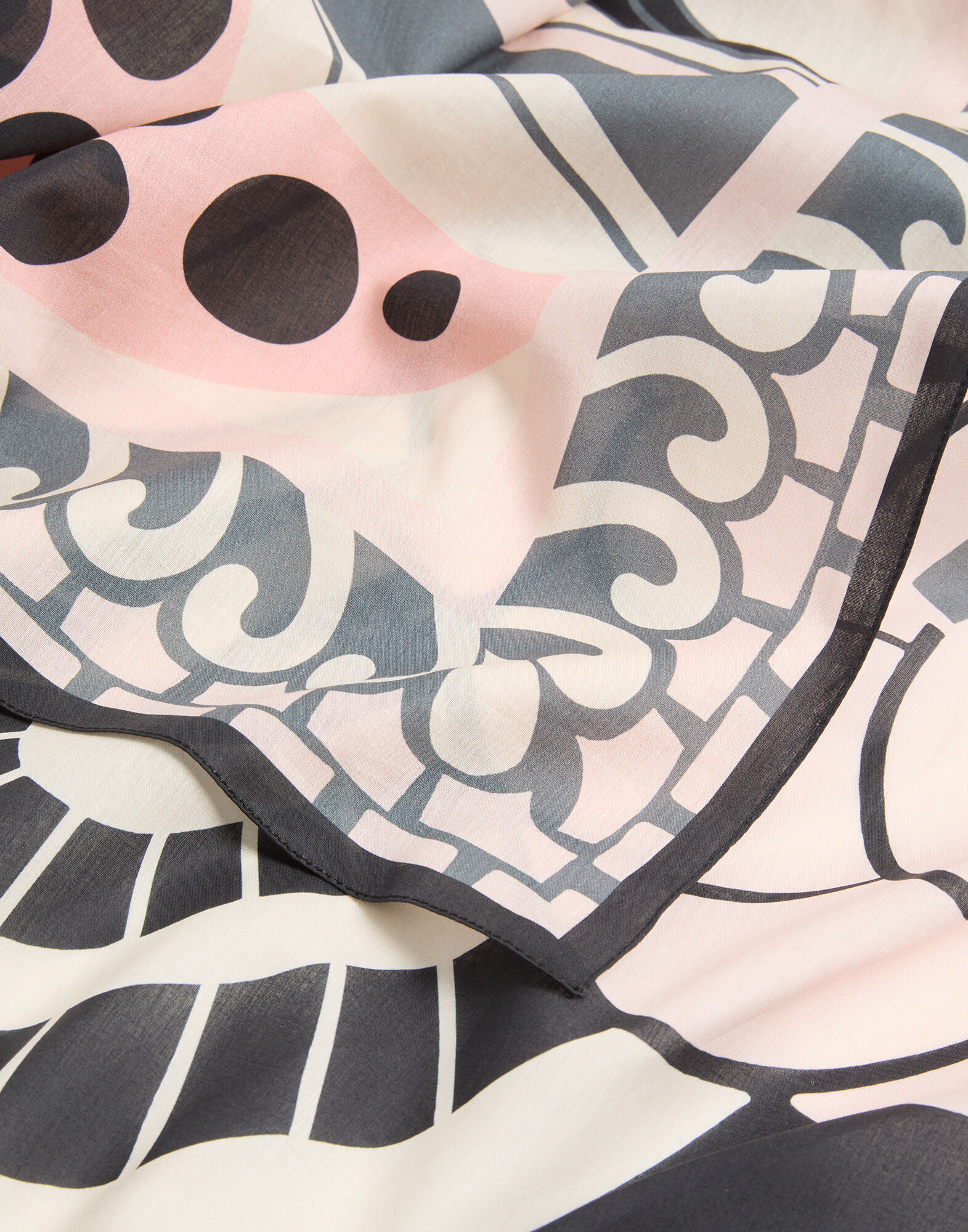 La DoubleJ Pareo Ambrosia Plac&eacute;e Pale Pink SCA0051COT003AMB03PI02