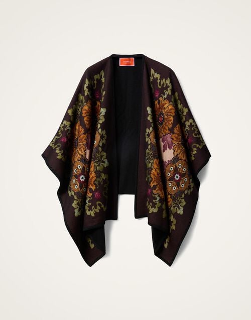 La DoubleJ Soul Poncho La DoubleJ Soul Poncho Bounty Placée Burgundy SCA0047PLA003BOU01RE07