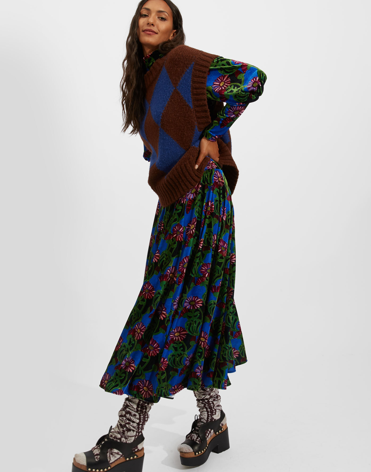 La DoubleJ Kenny Dress Gerber DRE0284VEL006GER0001