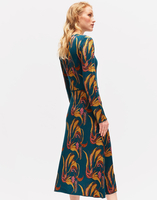 LaDoubleJ Bee Dress LaDoubleJ Bee Dress Windy Flowers Blu DRE0096KNI011WIN0002