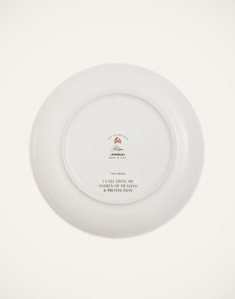 La DoubleJ Decorative Plate La DoubleJ Decorative Plate The Angel Brown DPL0001CER001ANG01BR11