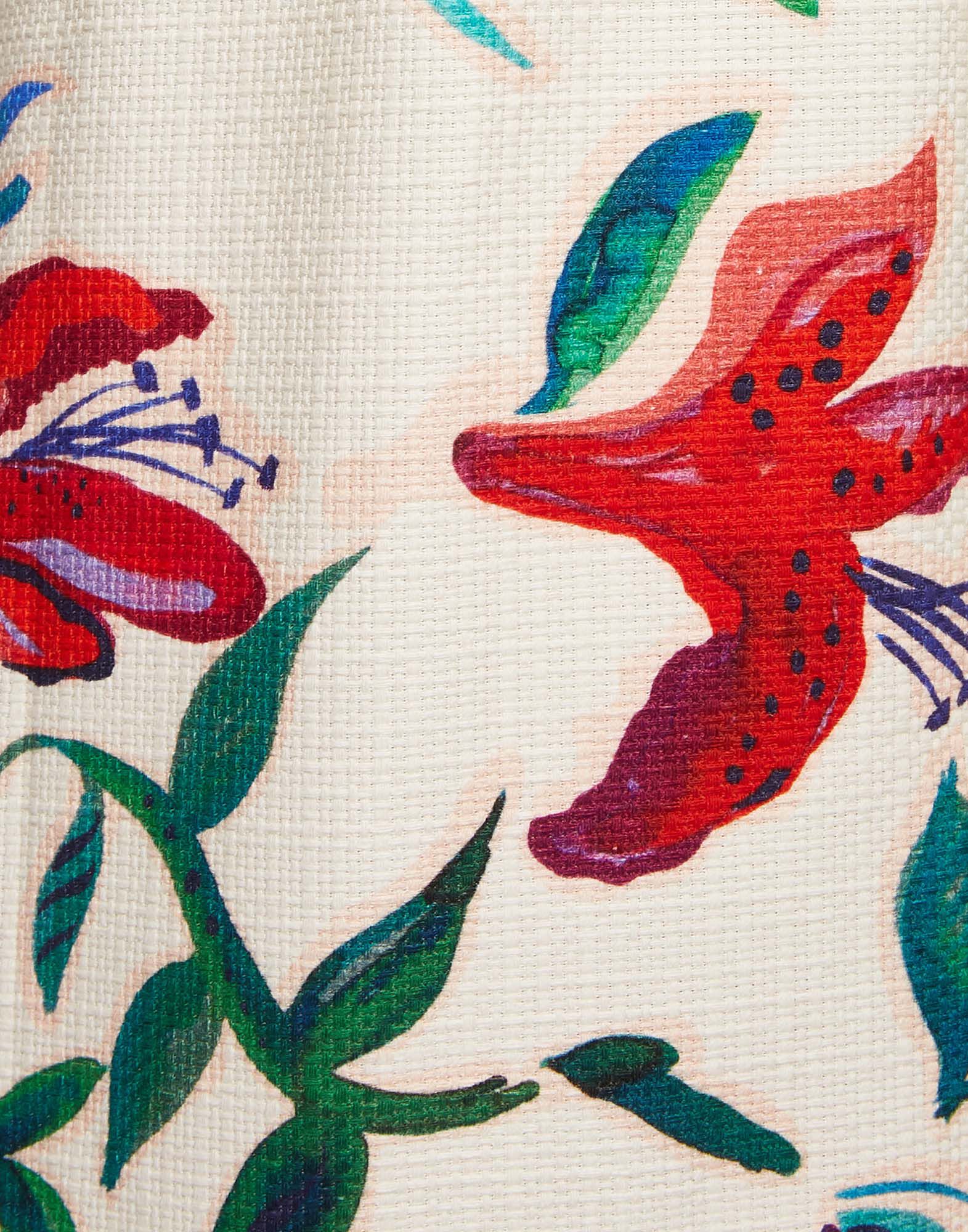 La DoubleJ Robe White Lily JAC0035COT024LIY0002