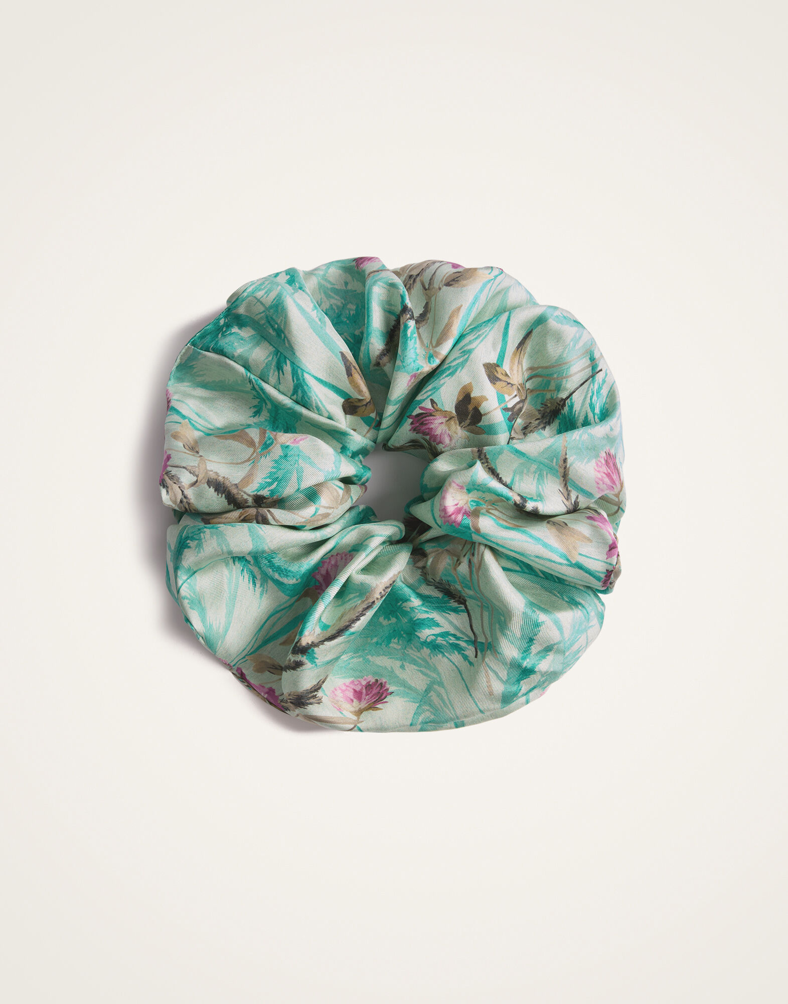 La DoubleJ Giga Scrunchie Heath Mint SCR0003SIL001HEA01GR11