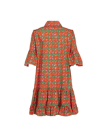 La DoubleJ Choux Dress La DoubleJ Choux Dress Green Cherries DRE0193COT001CHY0001