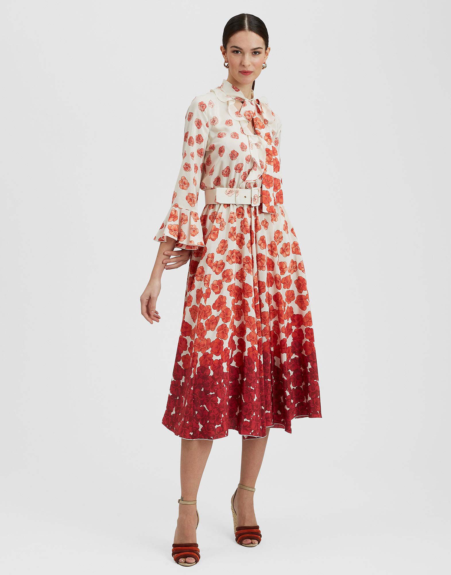 La DoubleJ Baby Dress Haze Plac&egrave;e Red DRE0635CRE001HAZ01RE01