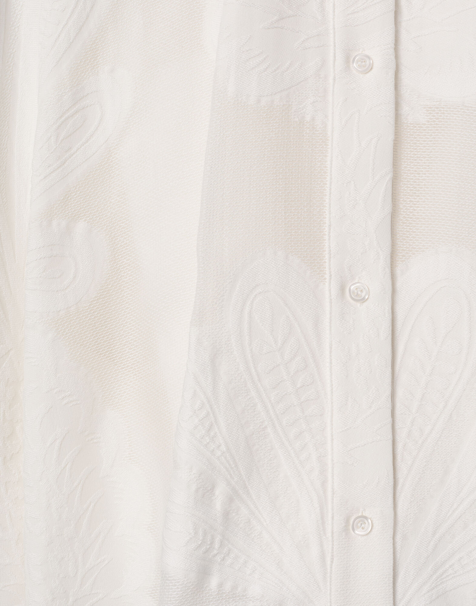 La DoubleJ Foulard Shirt Pineapple Lace SHI0075JCQ046PNP21WH01