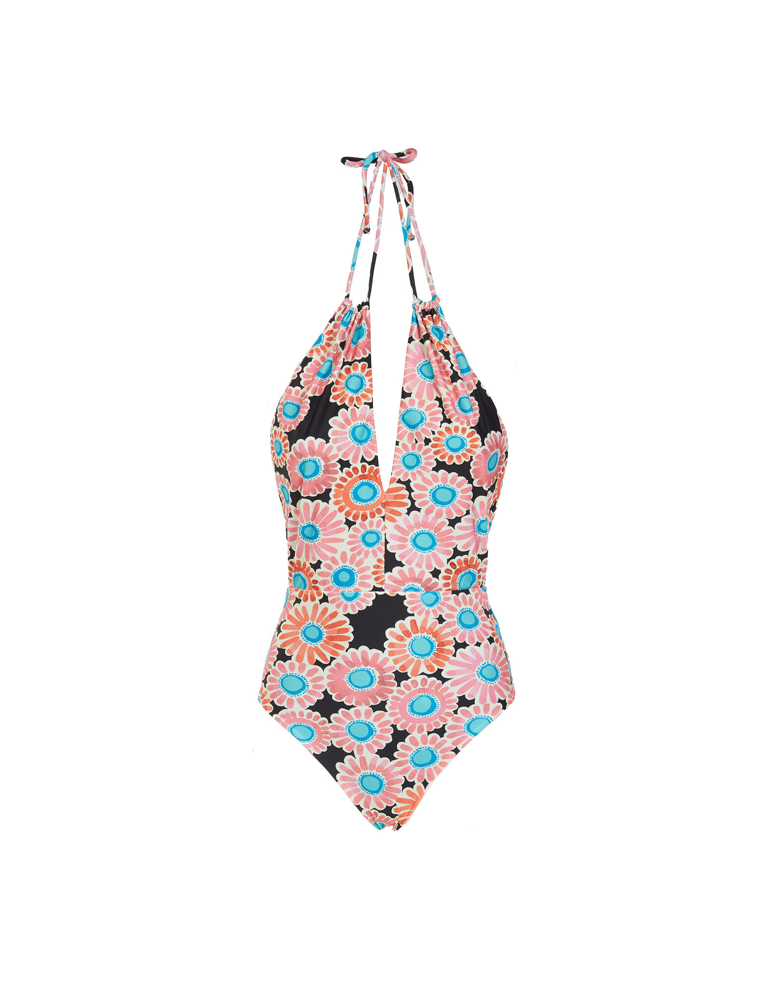La DoubleJ Esther Swimsuit Crazy Daisy Black SWI0035LYC001DAY0002