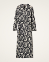 La DoubleJ Long Sleeve Swing Dress La DoubleJ Long Sleeve Swing Dress Aperol Black & White DRE0831JER027APE01BL03