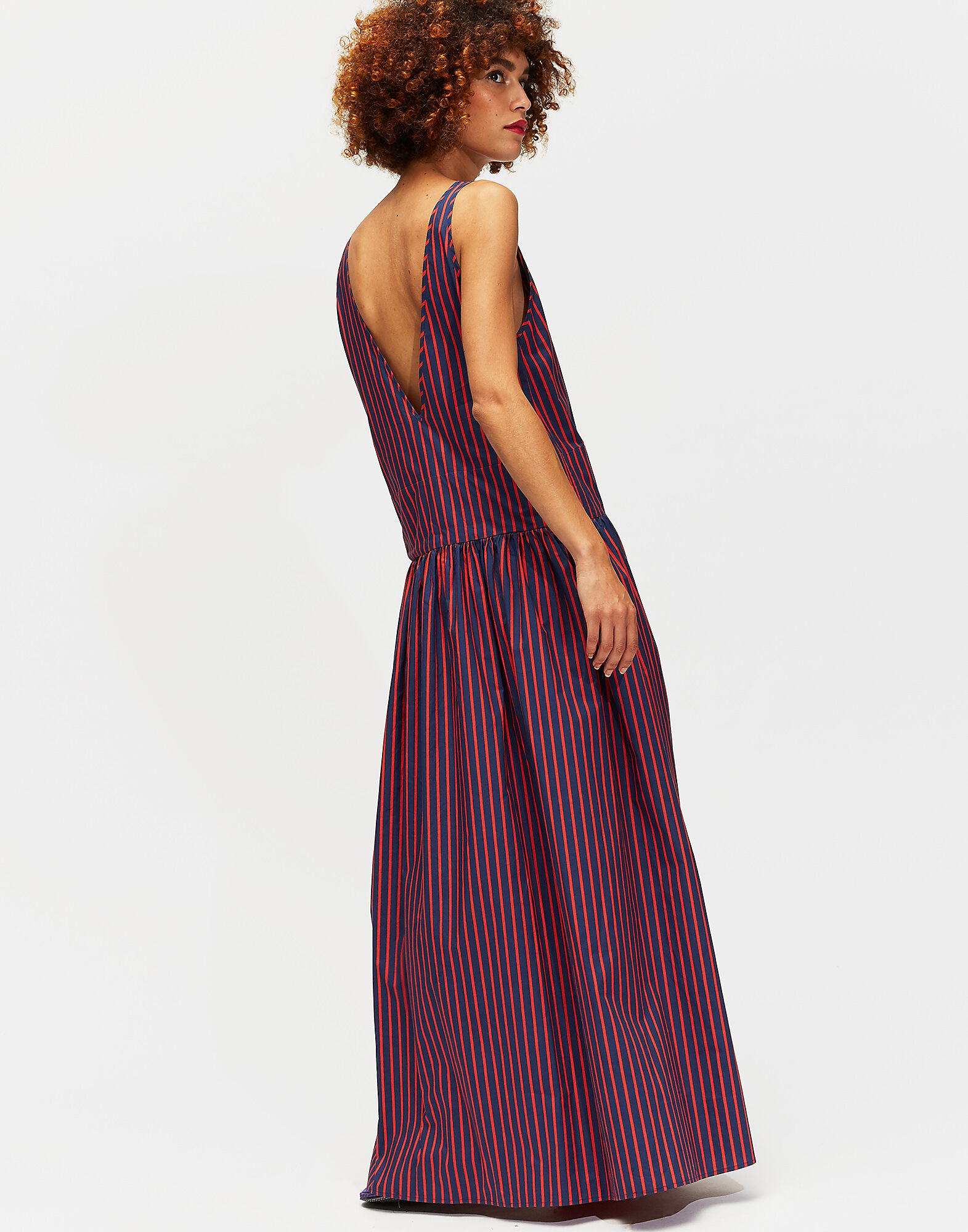 LaDoubleJ Aperitivo Oversized Dress Riviera DRE0033COT001RIG0002