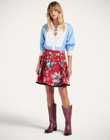 La DoubleJ Mini Dolce Vita Skirt La DoubleJ Mini Dolce Vita Skirt Honolulu Red SKI0170JCQ117HON01RE01