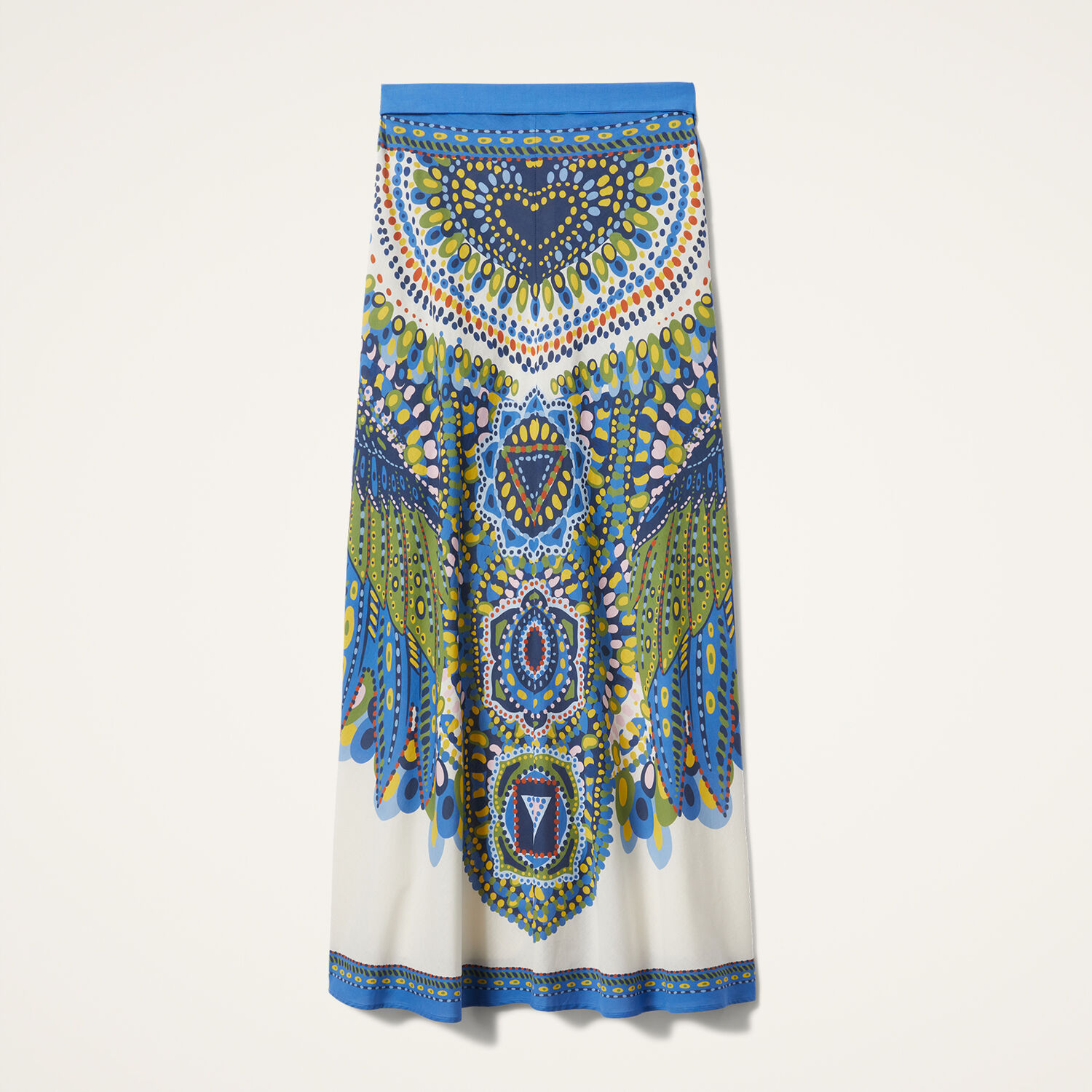 Shop La Doublej Sarong Skirt In Chakra Placée Multicolor