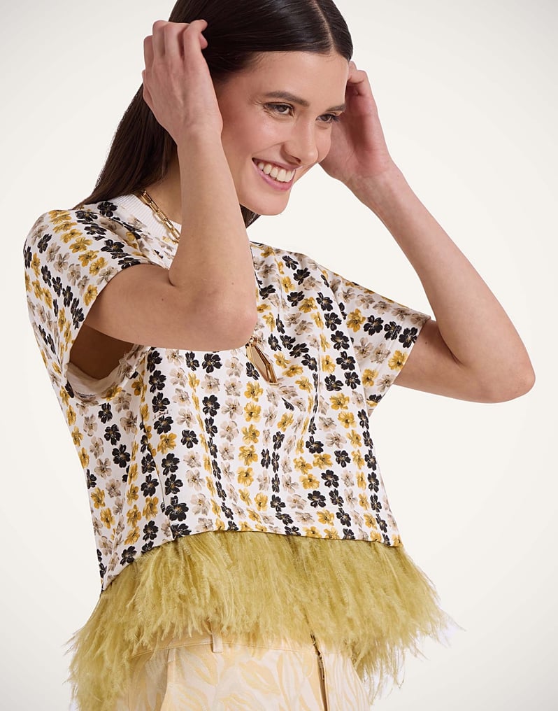 La DoubleJ La Scala Tee La DoubleJ La Scala Tee Cupid White TSH0026JER039CUP02WH01