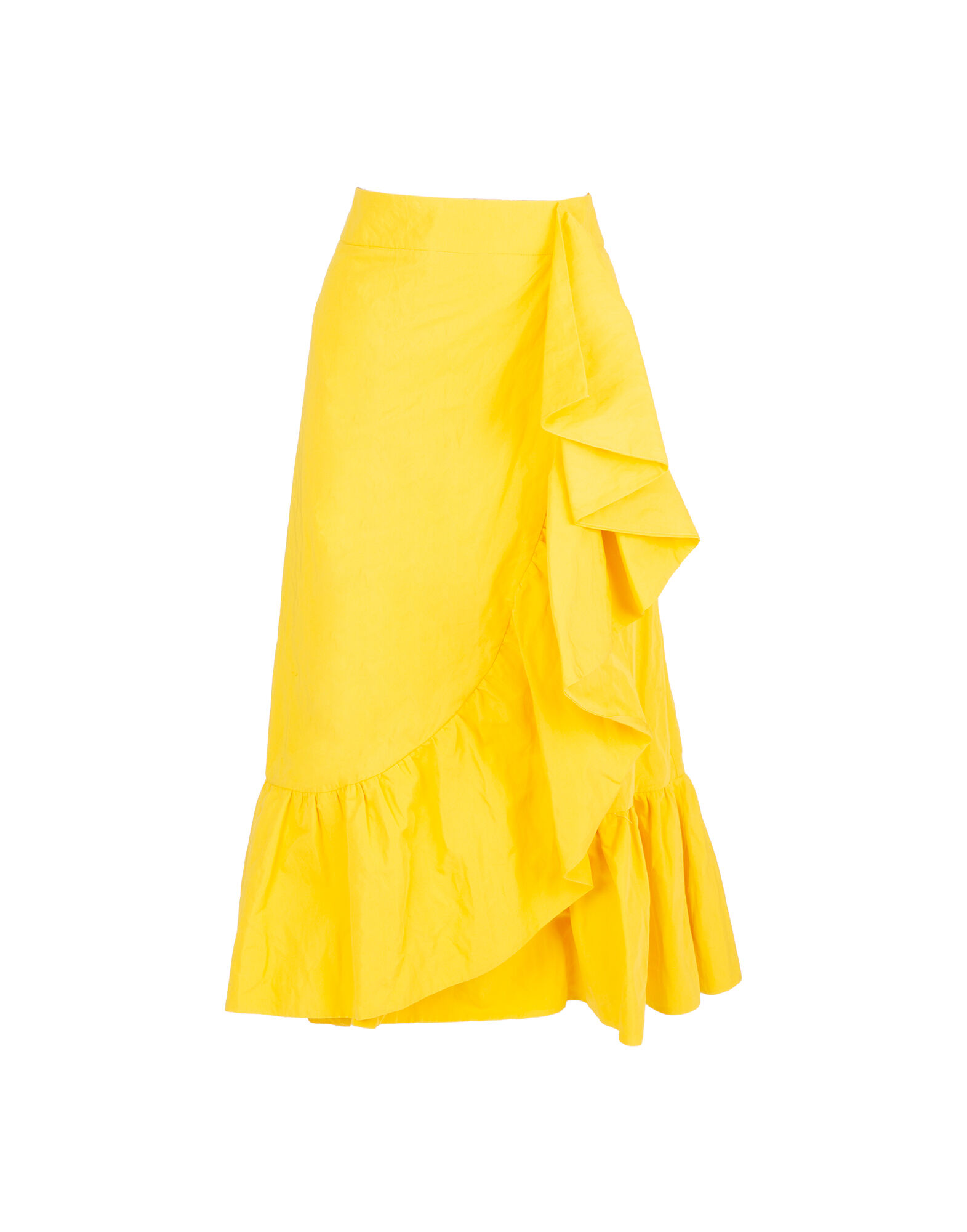LaDoubleJ Jazzy Skirt Solid Yellow SKI0021COT004YEL0001