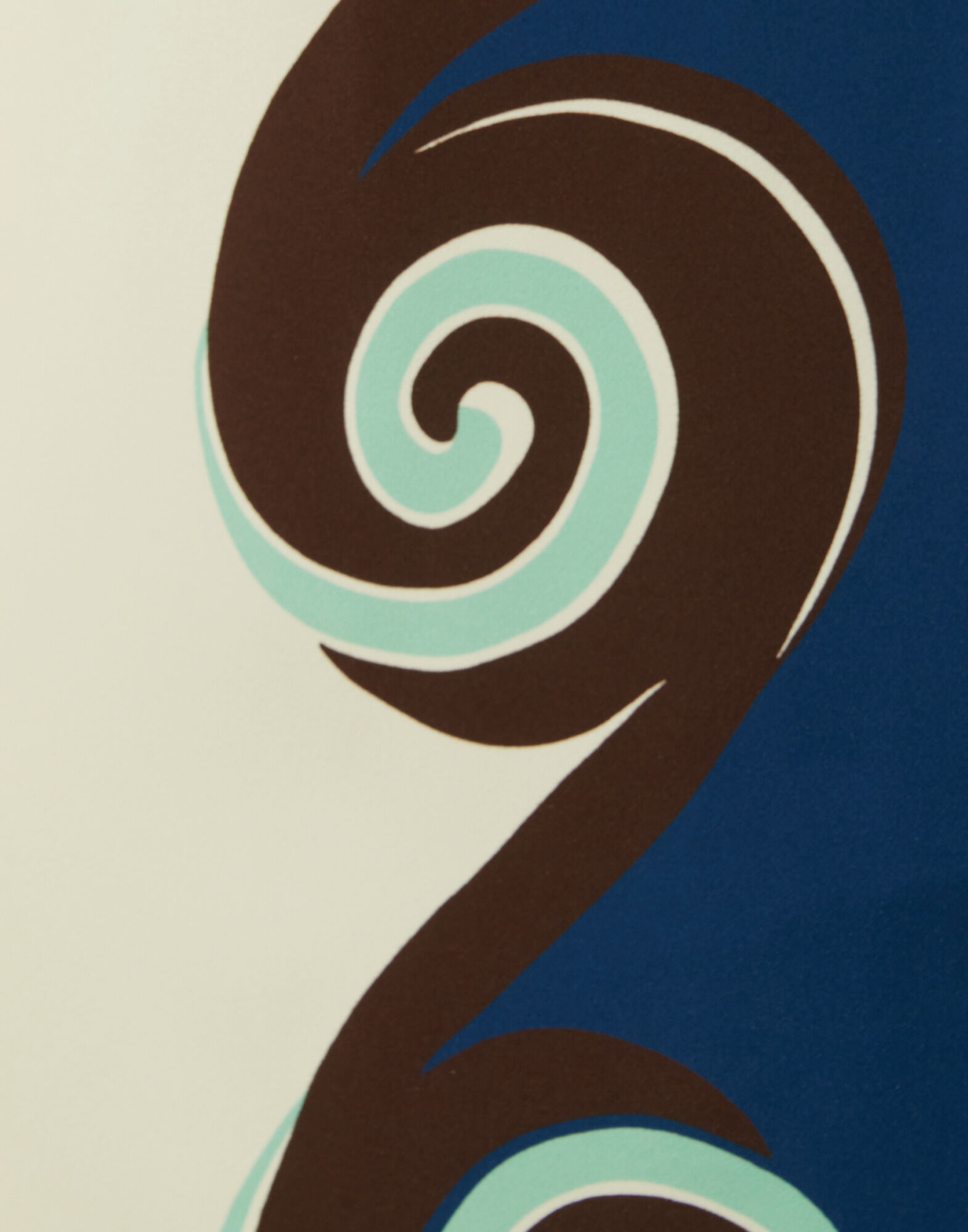 La DoubleJ Stretch Tunic Stucco Plac&eacute;e Ivory TOP0053VIS011STU01WH04