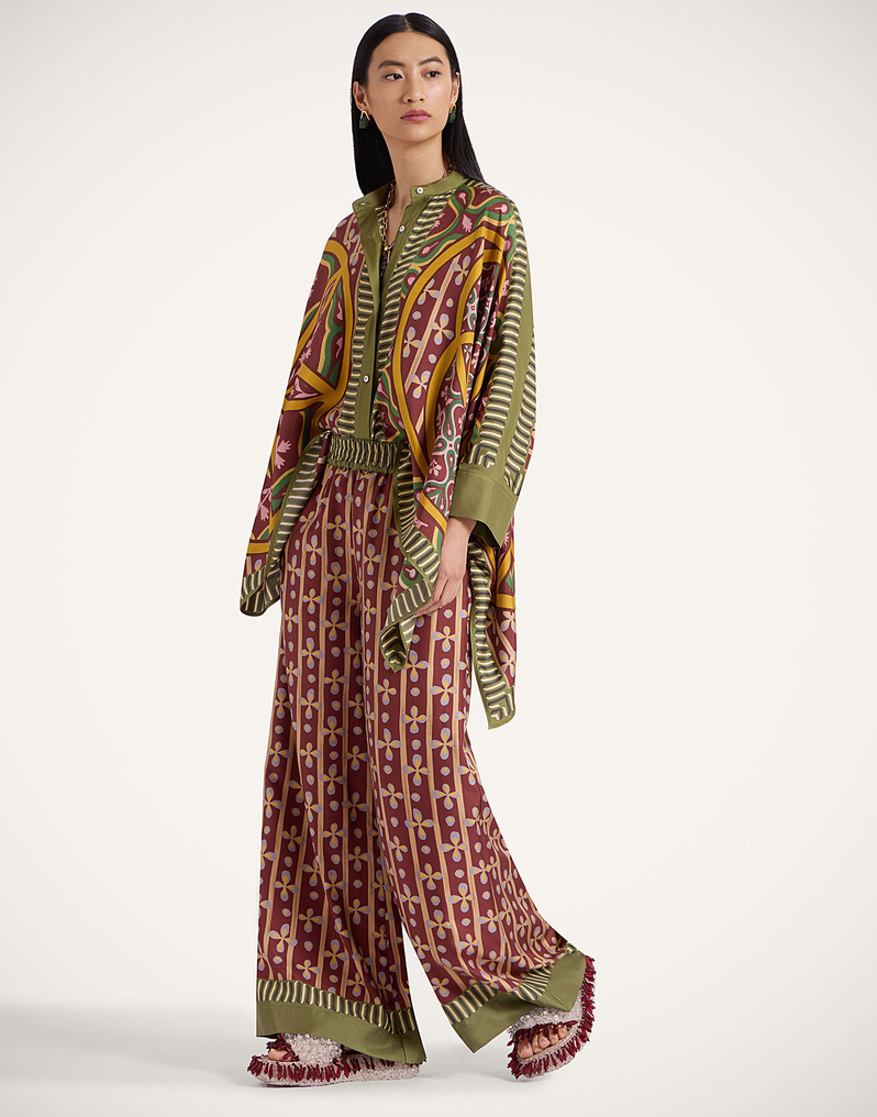 La DoubleJ Palazzo Pants La DoubleJ Palazzo Pants Eclipse Placée Yellow TRO0026SIL006ECL05YE02