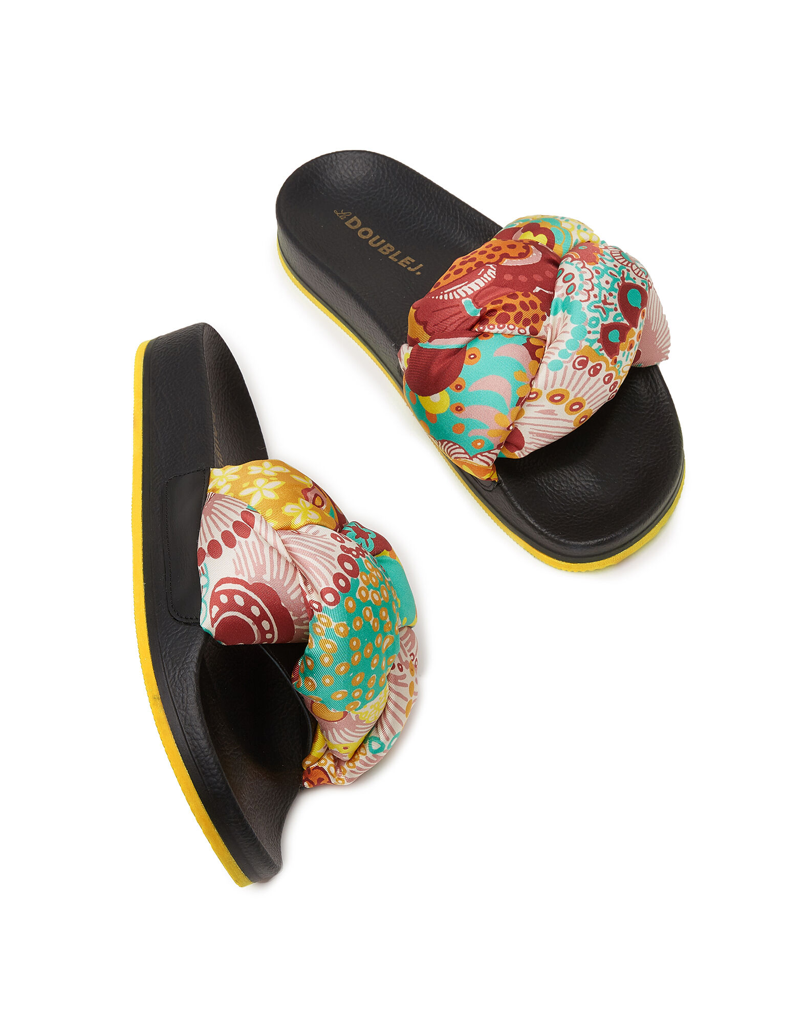 La DoubleJ Treccia Slides Holi SHO0005FOD001HOL0002