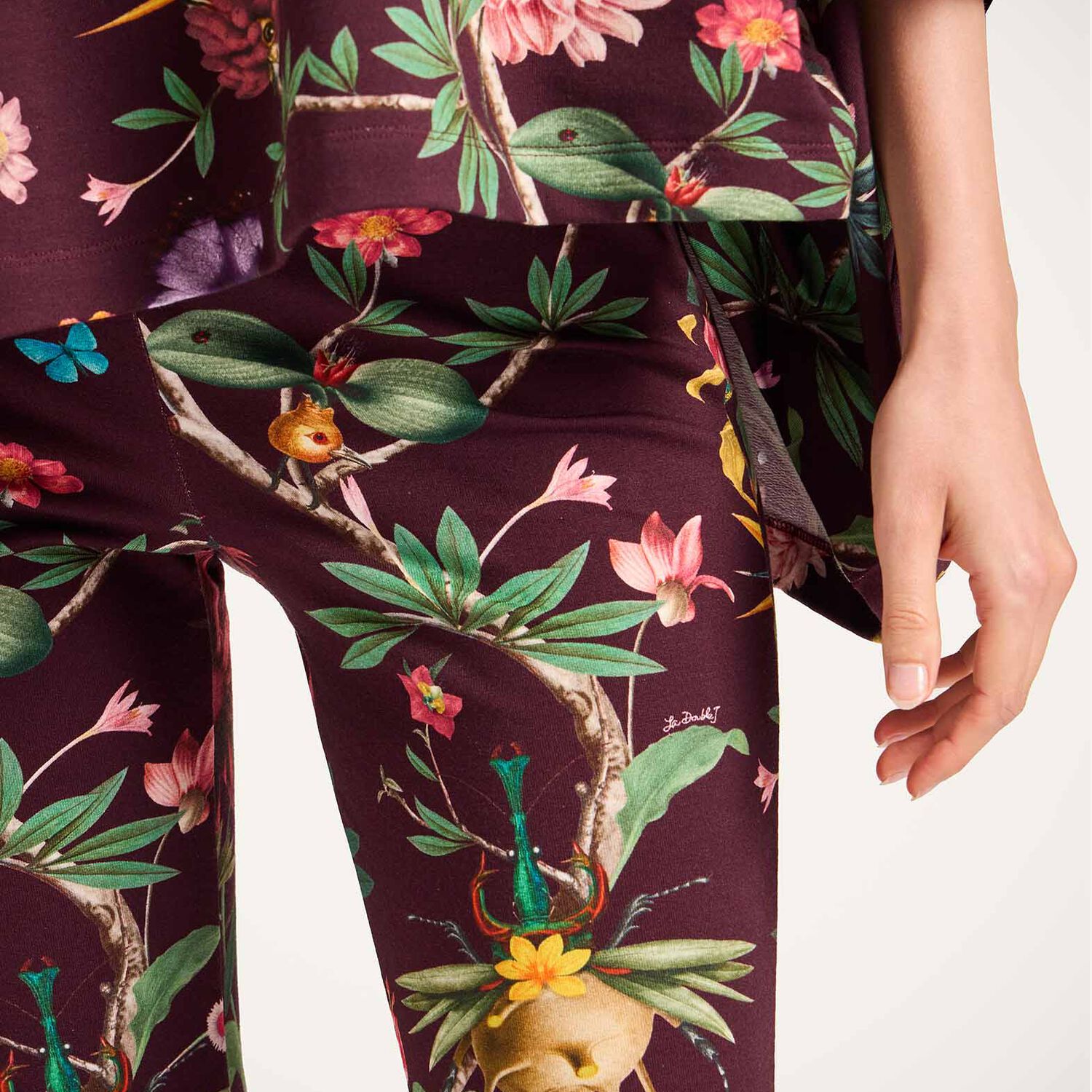 La Doublej Meditation Pants In Brown