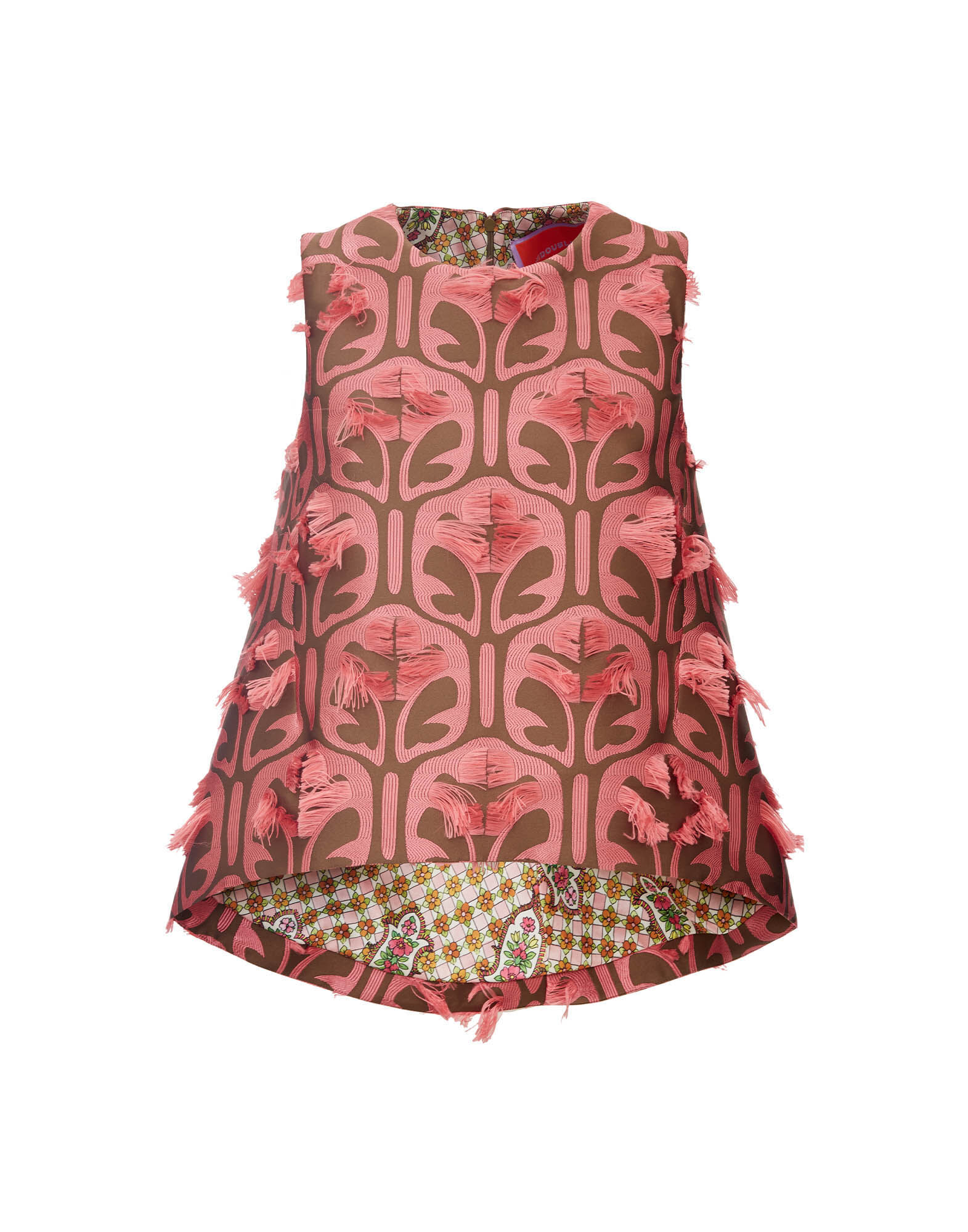 La DoubleJ La Scala Top Grove Kaki/Pink TOP0016JCQ043GRV03PI01