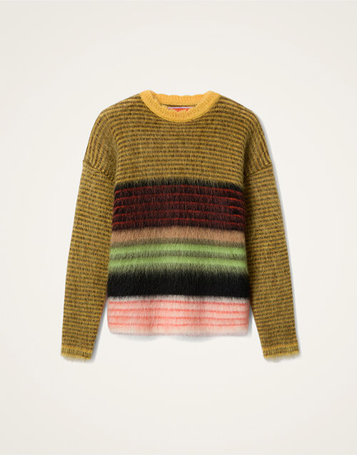 La DoubleJ Brera Sweater Multicolor Yellow PUL0320KNI181VA425OR02