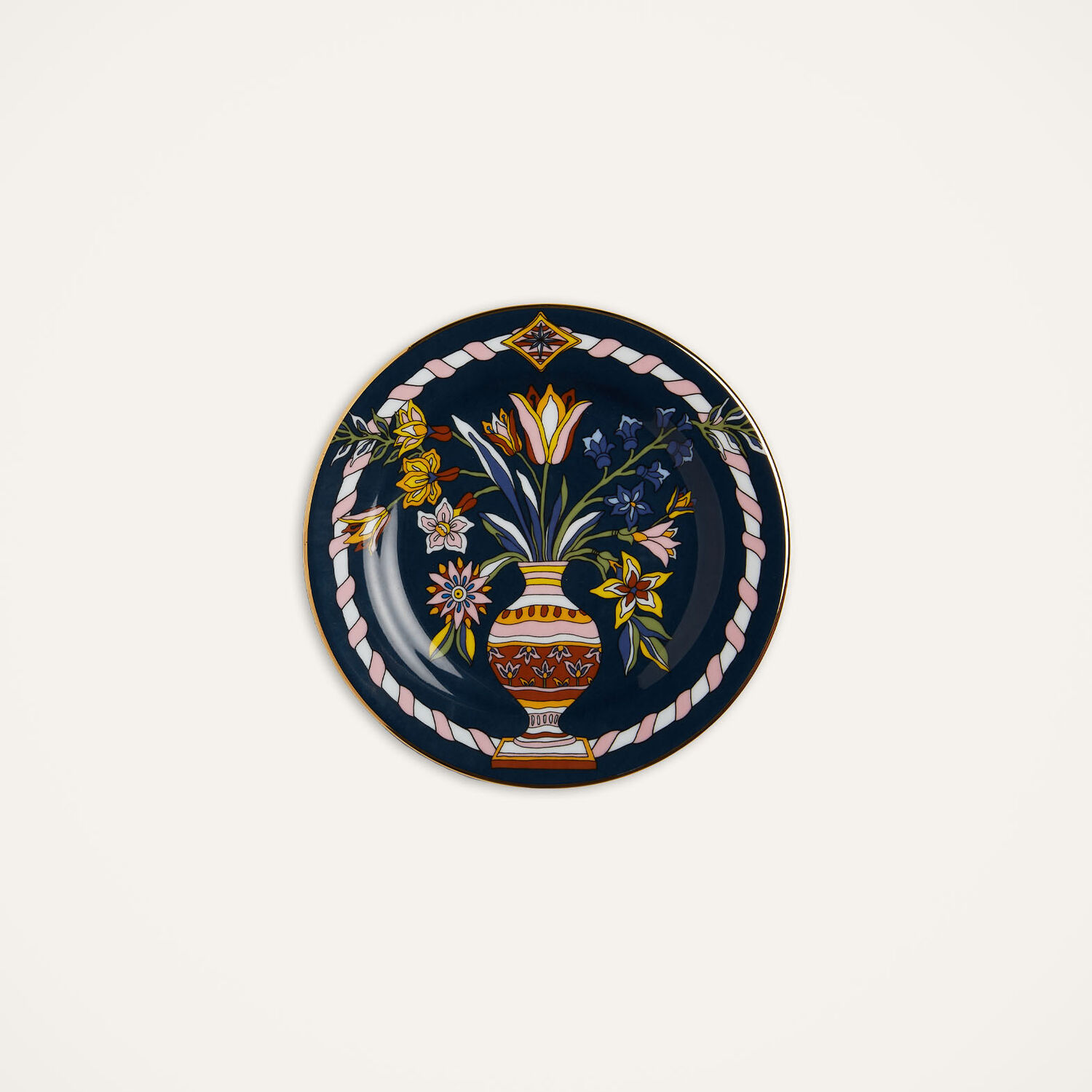  La Doublej Dessert & Side Plates Gend - Dessert Plates Set Of 2 Pietre Dure One Size 100% Porcellain 