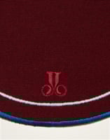 La DoubleJ Medallion Placemats Set Of 2 La DoubleJ Medallion Placemats Set Of 2 Solid Bordeaux PMT0028ACR003SOLIDRE02