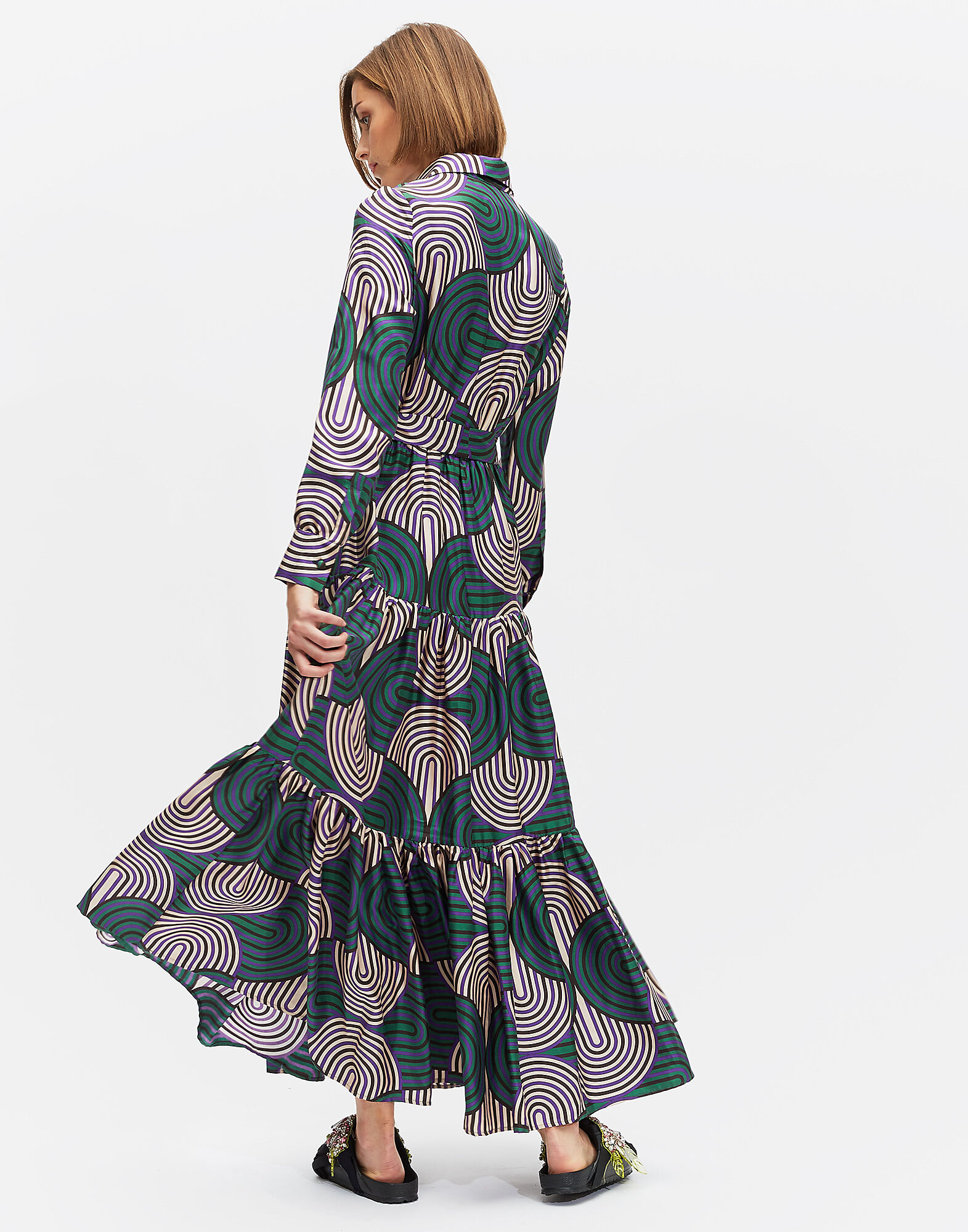 LaDoubleJ Bellini Dress Slinky DRE0016SIL001SLI0001