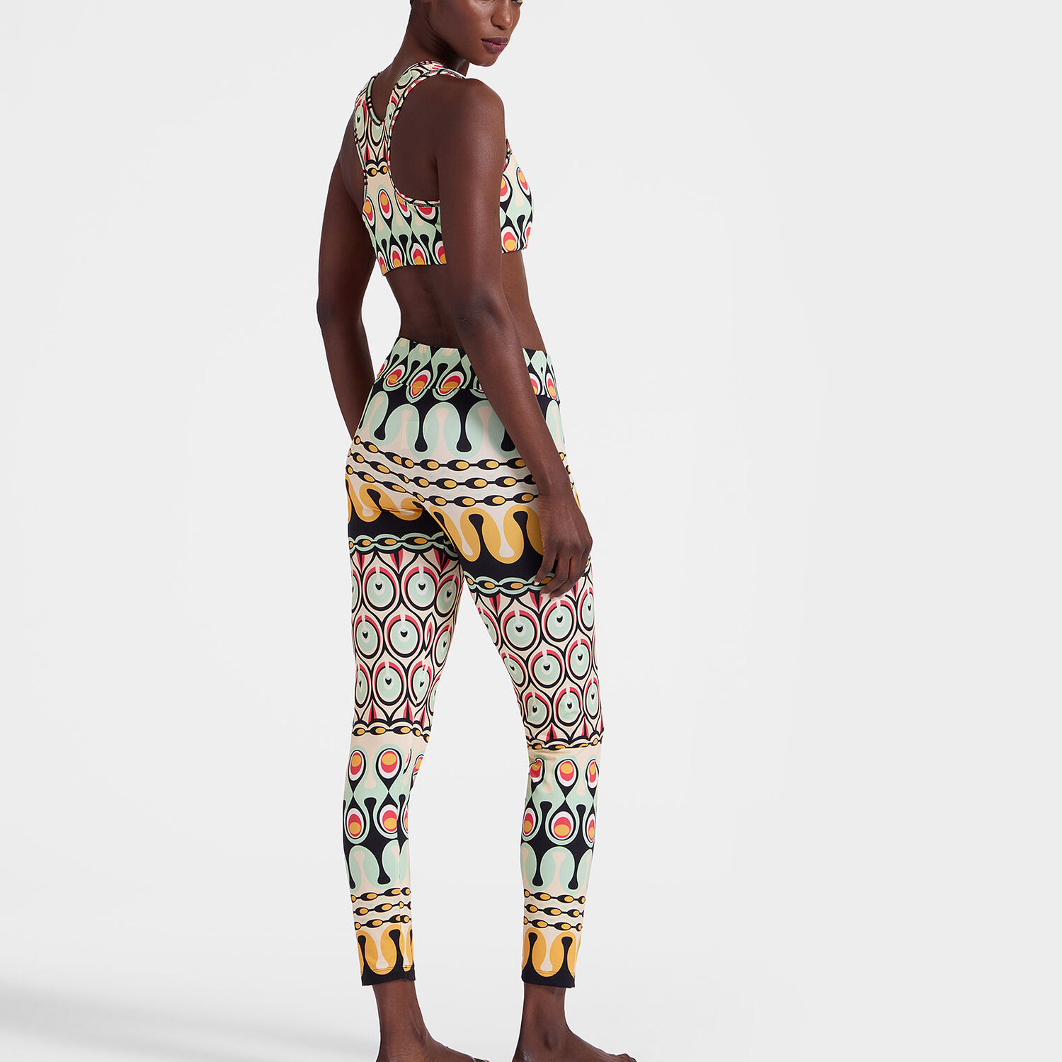La Doublej Magica Leggings In Rio Yellow