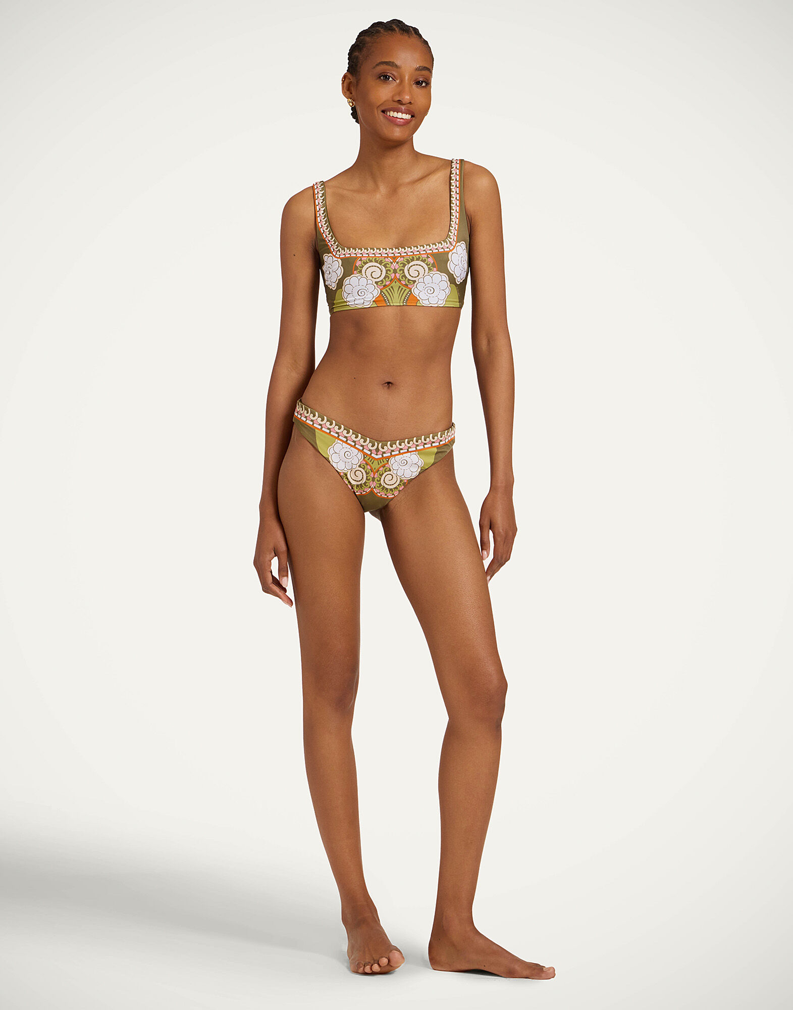 La DoubleJ Mirage Bottom Ambrosia Plac&eacute;e Green SWI0095LYC009AMB03GR02