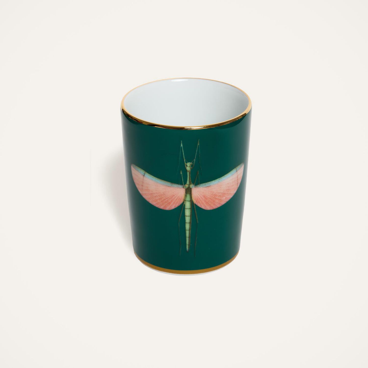  La Doublej For The Host(ess) Women - Decorative Cup Libellula Green One Size 100% Porcelain 